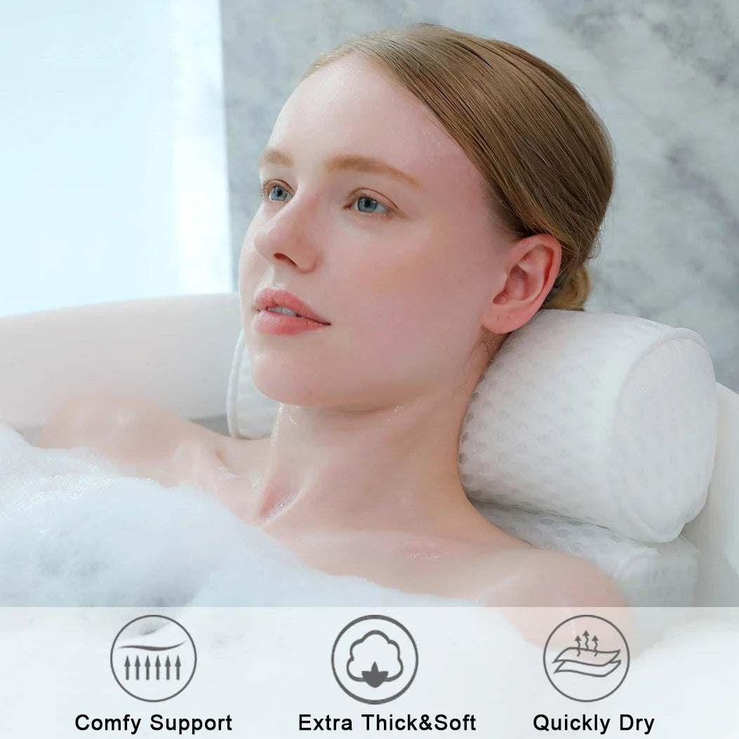 Luxury Spa Bathtub Pillow for Ultimate Comfort